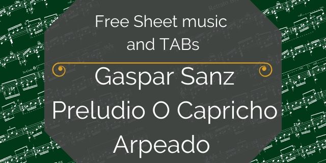 Featured image for “Sanz, Gaspar – Preludio, O Capricho Arpeado”