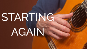 Return to Classical Guitar Practice