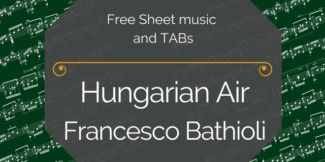 Featured image for “Bathioli, Francesco – Hungarian Air”